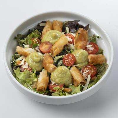 Ensalada Langostinos y Guacamole