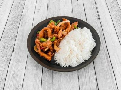 34. Shredded Chilli Beef / Chicken