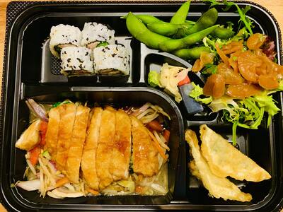 Tatsuta Chicken Bento/ 辰田鸡肉食盒套餐