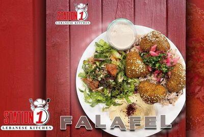 Falafel Plate (4pc)