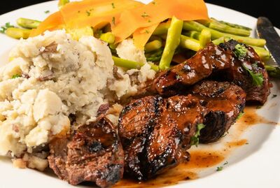 Bourbon Tenderloin Tips