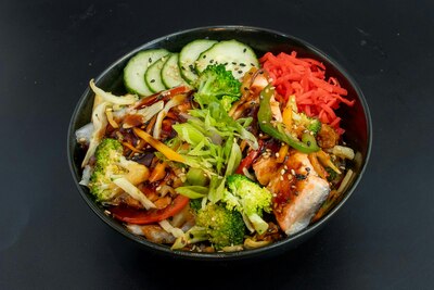 Salmon Teriyaki Bowl