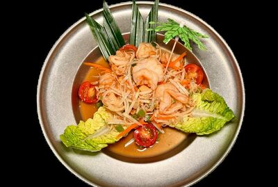 Papaya Salad with Prawn