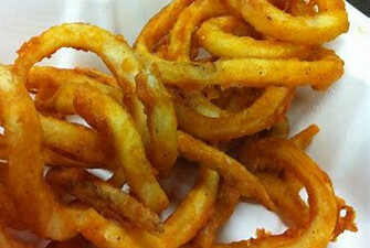 Seasoned Curley Fries (5 lbs)