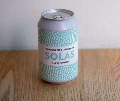 Solas Elderflower soda