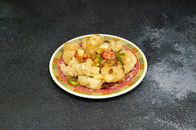Salt & Chilli Squids & King Prawns 椒盐鲜鱿&大虾