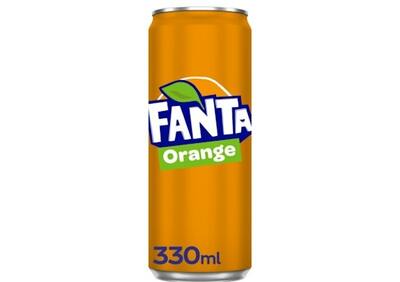Fanta Orange, 330ml.