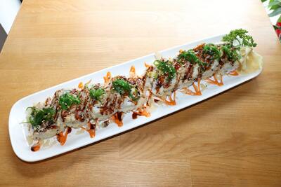 Wakame Prawn Tempura Roll (8, Large)