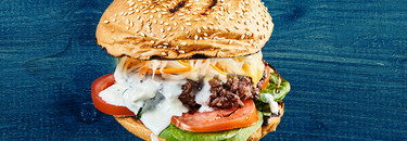 Burger und Steak