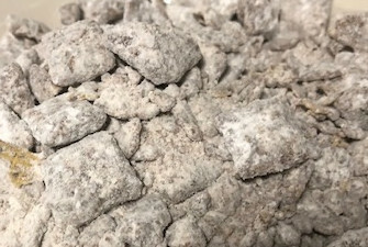 Seattle Snow (aka puppy chow)