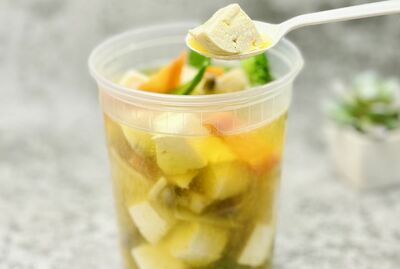 Veggie Bean Curd Soup (For 2)