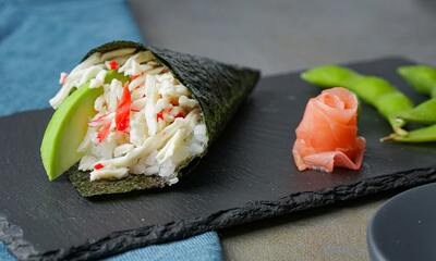 Crab-Stick Temaki