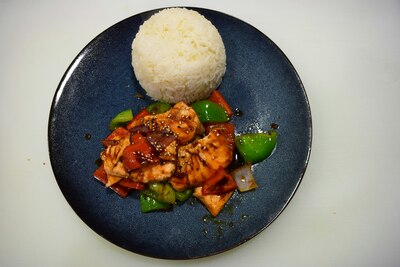 51. Teriyaki Salmón