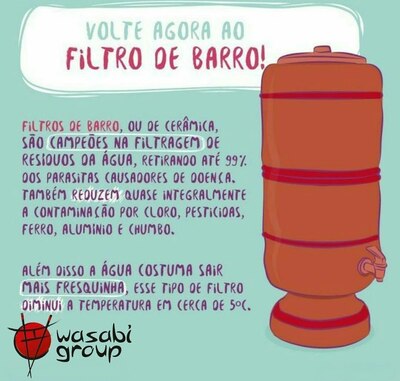 Filtro de Barro Sao Pedro +