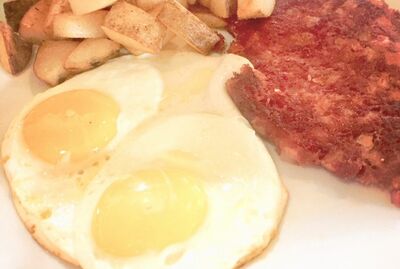 Homemade Hash & Eggs
