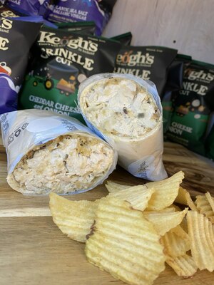 Stuffed Chicken Wrap