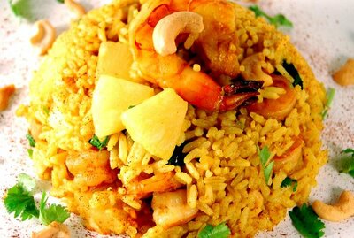 Pineapple Fried Rice ข้าวผัดสับปะรด.