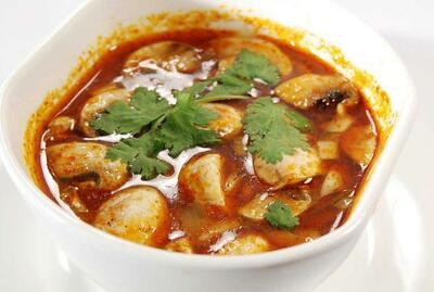 Tom Yum**(Lemon grass soup) ต้มยำ