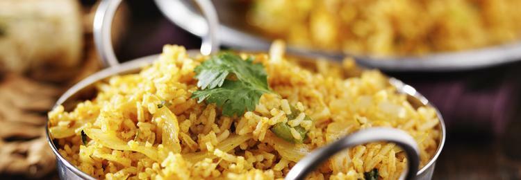 Biryani - Includes a vegetable side dish