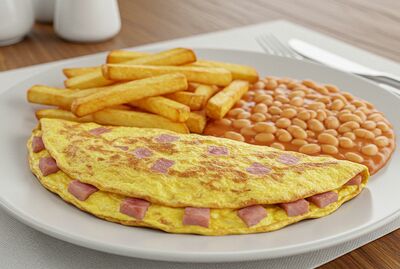 Ham Omelette