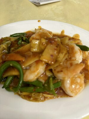 116. Szechuan Style King Prawns 四川大虾