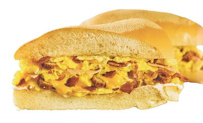 Omelette Trio Sandwich
