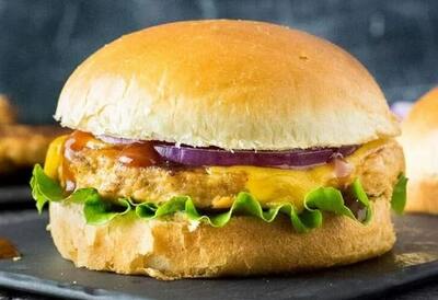 Chicken Burger & Chips