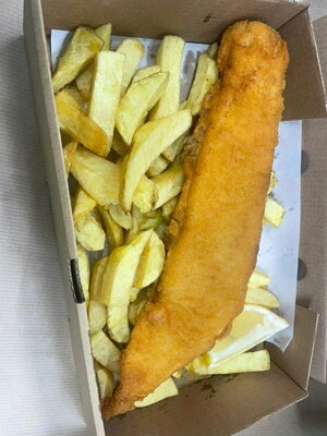 1/2 Bread Fish Supper
