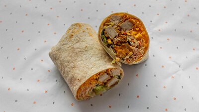 Crispy Chicken & Slaw Wrap