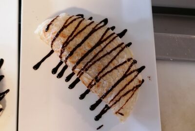 Loti, crèpe banane et lait condensé