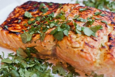 Salmón Tandoori