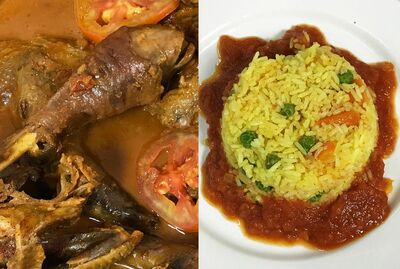 Rice & Village Chicken