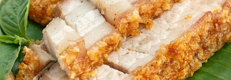 Moo Grob (Crispy Pork Belly)