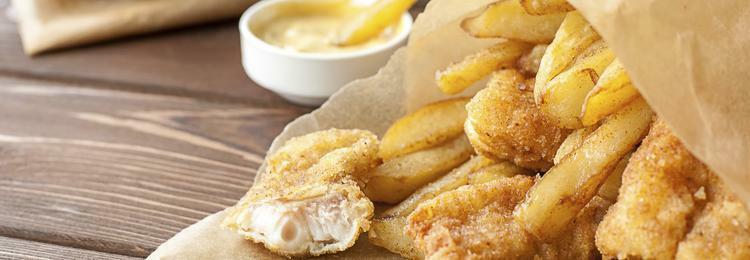 ENGLISH DISHES (Including Chips & Peas)