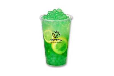 Green Apple Bubble Water