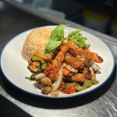 Sweet Chilli Basil Wok Stir Fried 🌶️