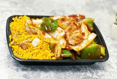 Combo Pepper Steak w. Onion