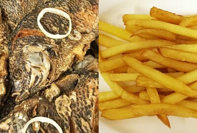 Chips & Fresh Fried Fish