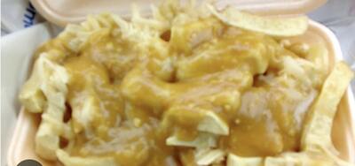 Chicken Curry Chips Tray