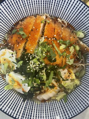 Miso Chicken Ramen Noodle Bowl