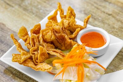 Keaw Tod (Friend Wonton) (6 pcs)