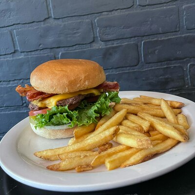 Trio Cheese BLT Burger