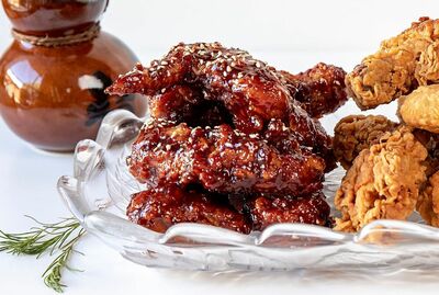 Sweet & Spicy Korean Fried Chicken