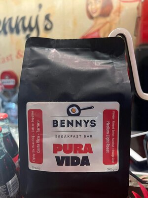 BENNYS COFFEE GROUNDS BAG (340G)