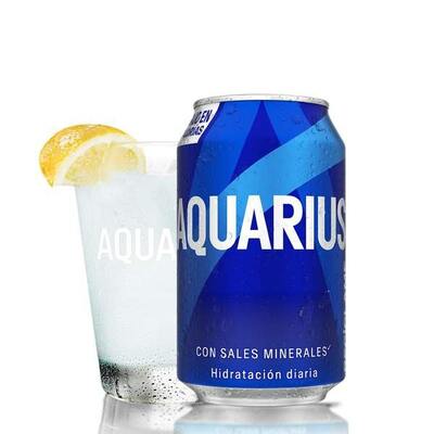 Aquarius Limón, Lata 330ml