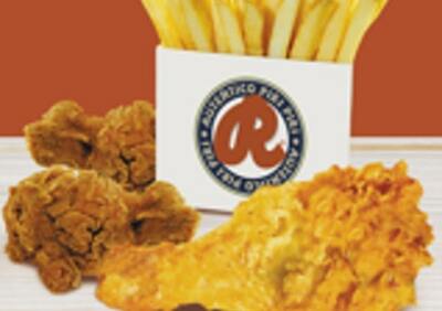 1 x Piece Chicken, 2 x Wings & Fries