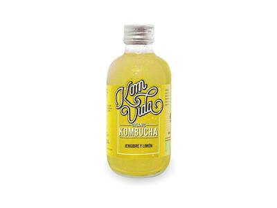 Kombucha de Jengibre y Limón Komvida