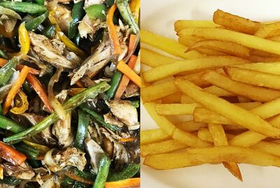 Chips & Chicken Stir-Fry