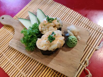 Spicy Ika Gunkan