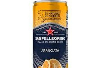 Orange San Pellegrino Soda